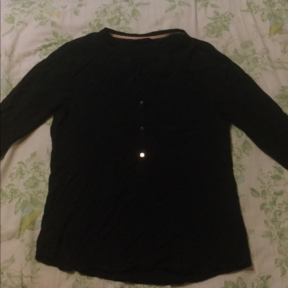 V-neck blouse